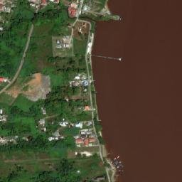Satellite imagery of Bartica Point, GY