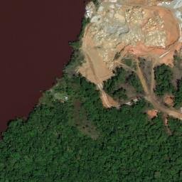 Satellite imagery of Never Expect Point, GY