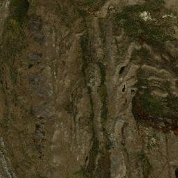 Satellite imagery of cairn, VE