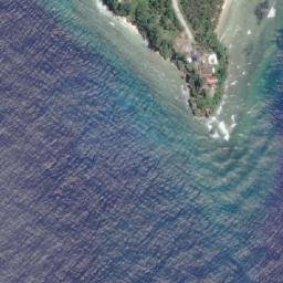 Satellite imagery of Cape San Agustin, PH