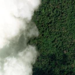 Satellite imagery of Peters Mine, GY