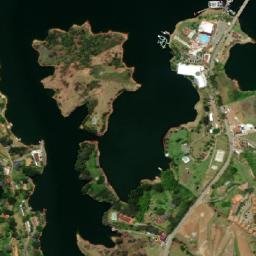 Satellite imagery of El Peñón de Guatapé, CO