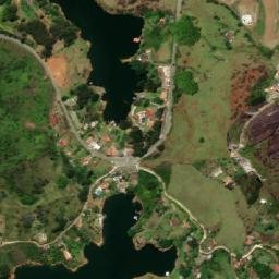 Satellite imagery of El Peñón de Guatapé, CO