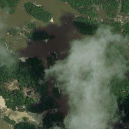 Satellite imagery of Kaburi Rock, GY
