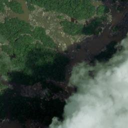 Satellite imagery of Kaburi Rock, GY