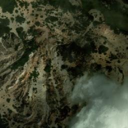 Satellite imagery of Three Friends, GY