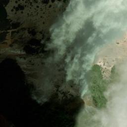 Satellite imagery of Three Friends, GY