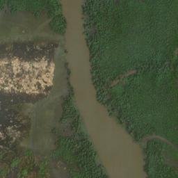 Satellite imagery of MacDonald Point, NG