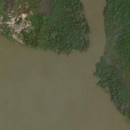 Satellite imagery of MacDonald Point, NG