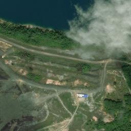 Satellite imagery of Omai Mine, GY