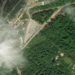 Satellite imagery of Omai Mine, GY
