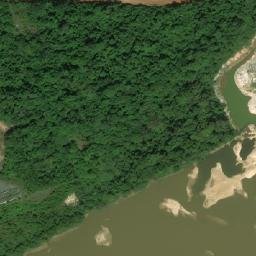 Satellite imagery of Omai Mine, GY