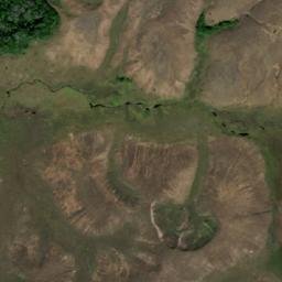 Satellite imagery of Serra Cipó, BR