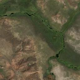 Satellite imagery of Serra Cipó, BR