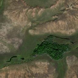 Satellite imagery of Serra Cipó, BR