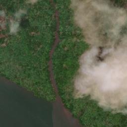 Satellite imagery of Trojan Point, CM