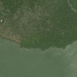 Satellite imagery of Erong Point, CM