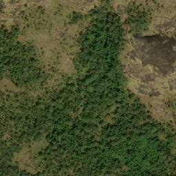 Satellite imagery of Mont Uduku, CD