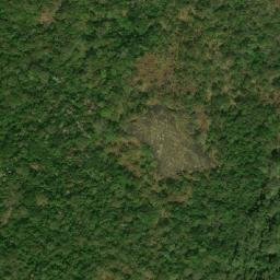 Satellite imagery of Mont Nangongo, CD