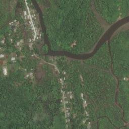 Satellite imagery of Cape Nun, NG