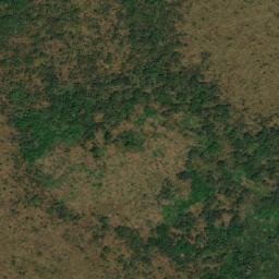 Satellite imagery of Mont Ndogo, CD