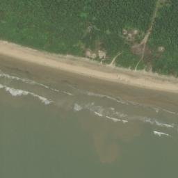 Satellite imagery of Cape Nun, NG