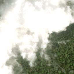 Satellite imagery of Mont Meza, CM