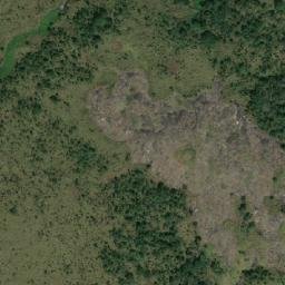 Satellite imagery of Mont Paza, CD