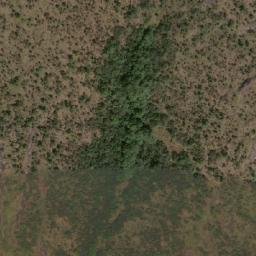 Satellite imagery of Mont Alingo, CD