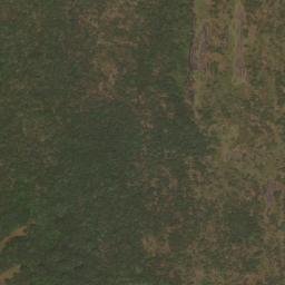 Satellite imagery of Mont Alingo, CD