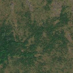 Satellite imagery of Mont Mbiedimbi, CD