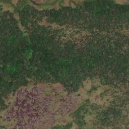 Satellite imagery of Mont Aringu, CD