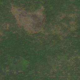 Satellite imagery of Mont Ganya, CD