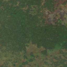 Satellite imagery of Mont Ganya, CD