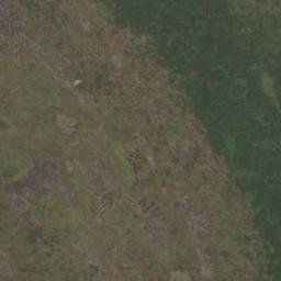 Satellite imagery of Mont Ebiki, CD