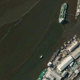 Satellite imagery of Pointe Bonabéri, CM