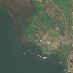 Satellite imagery of Limboh Point, CM