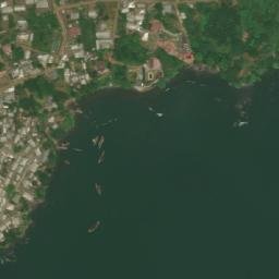 Satellite imagery of Pirate Rocks, CM