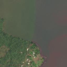 Satellite imagery of Dikulu Point, CM