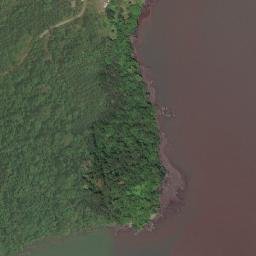 Satellite imagery of Dikulu Point, CM