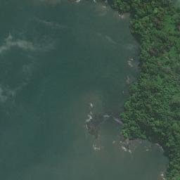 Satellite imagery of Cape Nachtigal, CM