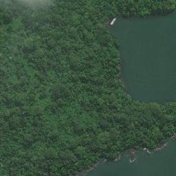 Satellite imagery of Cape Nachtigal, CM