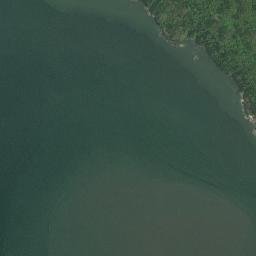 Satellite imagery of Cape Bimbia, CM