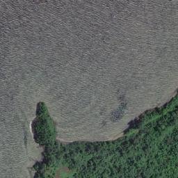 Satellite imagery of Punta Beecrof, GQ