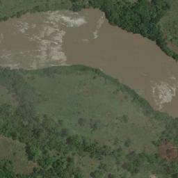 Satellite imagery of Mont Apelemba, CD
