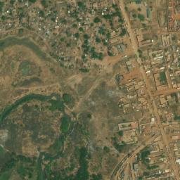 Satellite imagery of Nimule Border Point, UG