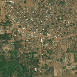 Satellite imagery of Nimule Border Point, UG