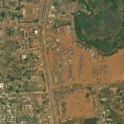 Satellite imagery of Nimule Border Point, UG