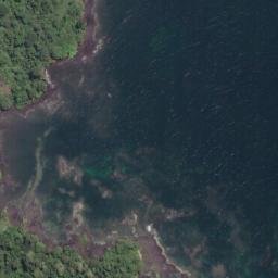 Satellite imagery of Punta Caracas, GQ
