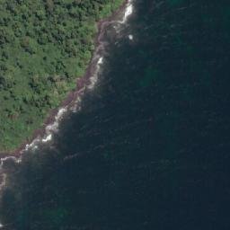 Satellite imagery of Punta Caracas, GQ